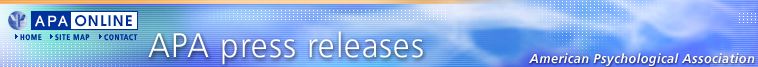 APA Press Releases