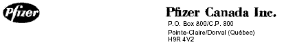Pfizer Canada Inc.