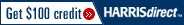 Open a Harrisdirect account and get $100 Credit!