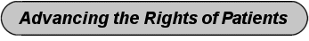 Graphic: Advancing the rights of patients