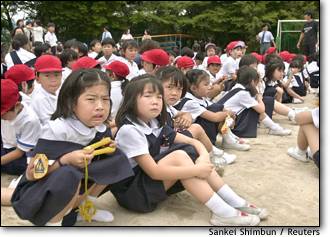2001-06-08:
Mamoru Takuma attacked a schoolhouse and slashed and killed eight children with a kitchen knife. Nearly two dozen people, including other children and their teachers, were wounded