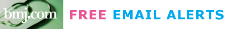 Email alerts from bmj.com