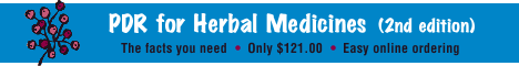 PDR for Herbal Medicines 2nd Ed